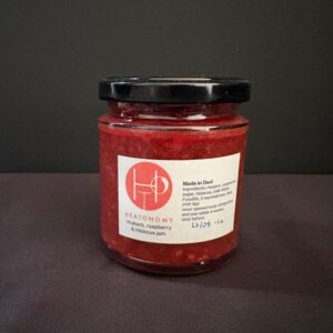 Haetonomy Rhubarb, Raspberry and Hibiscus Jam